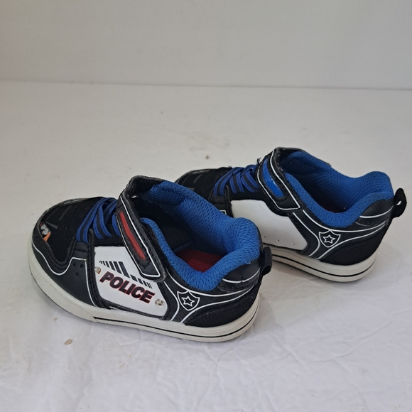 Toddler's Police Light Up Running  Shoes - Picture 4 of 12